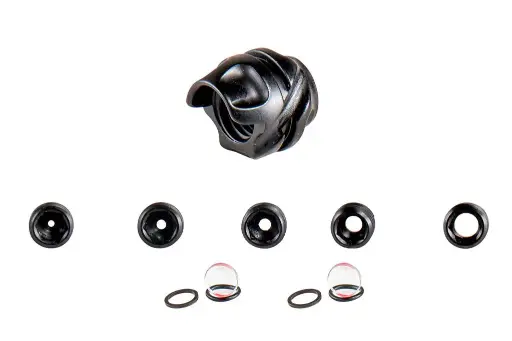 AVALON - TEC PEEP KIT DE 5 APERTURAS 45º - 1/32”-3/64-1/16-3/32-1/8 